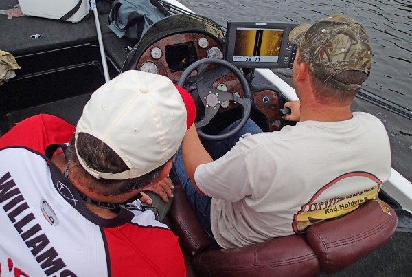 Looking for fish in new areas will likely include 2/3 of Williams’ time spent scanning verses fishing.