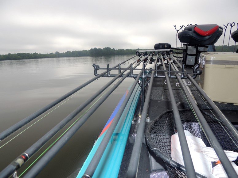 The Rod Locker secures crappie rods and reels for roadside stops while protecting sensitive tips from abuse and damage in transit.
