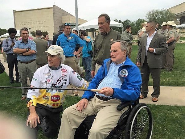 George HW Bush Fishing