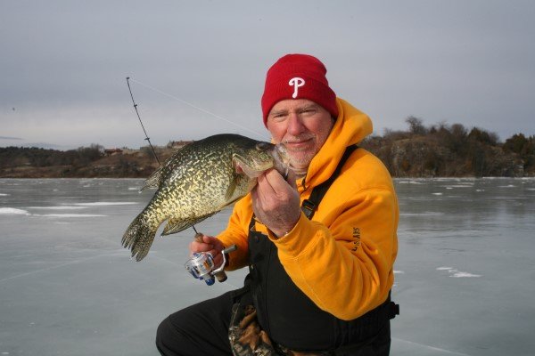 Spoons in the 1 to 1.5-inch up to 2 to 2.5-inch modes work great late in the day for spooning up crappie.
