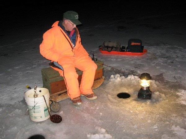 Staying into the night can produce some excellent crappie fishing at this time.