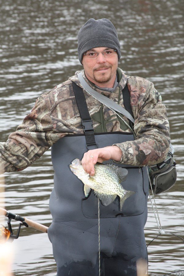 lakes offer wading opportunities that can lead to success, like here at Pymatuning Lake, PA.