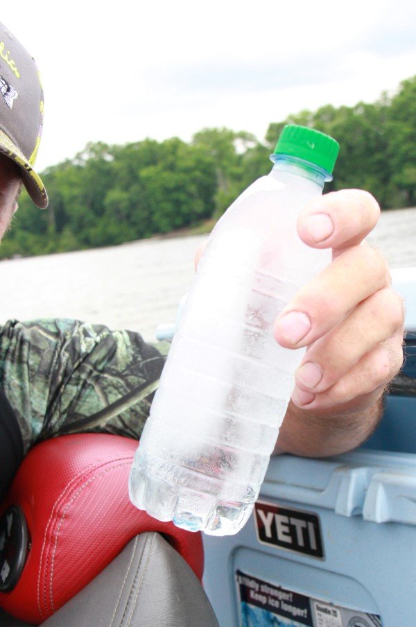 Brown says as temperatures heat up it’s important to stay hydrated. Nothing beats a cool bottle of water or electrolyte replacement