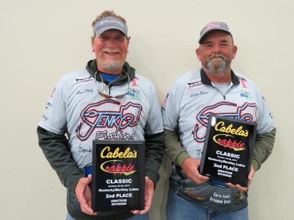 Roger Milby and Rodger Brown claimed the second spot in the Amateur Division.