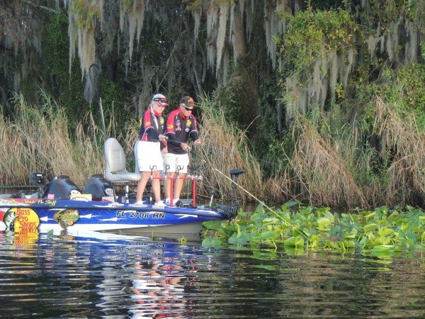 Local anglers Toni and Don Collins are well aware to the great single pole jigging available on the St. Johns River.