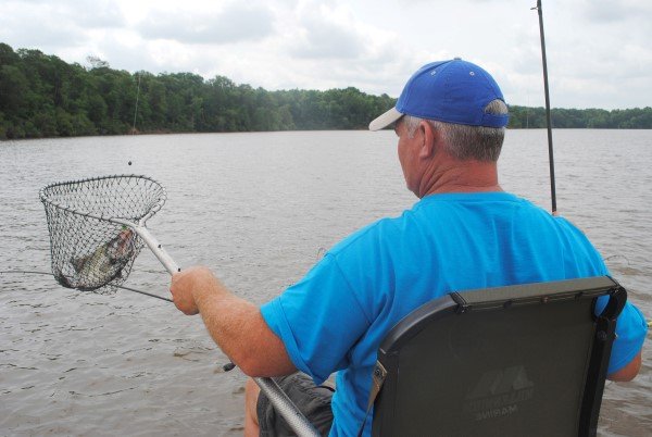 Netting a nice crappie from a river requires using basic current techniques to increase your odds for a bite.