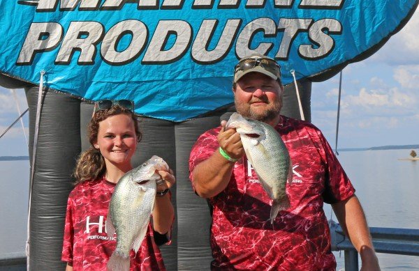 Many slabs were caught during the tournaments. John and Autumn Williams had a few big fish.